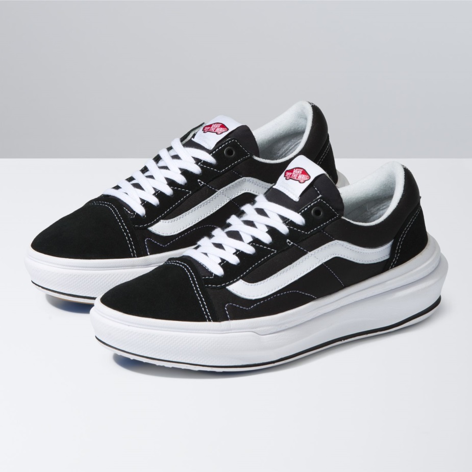 Vans παλιό Skool ανοιχτό Cc μαύρο-άσπρο