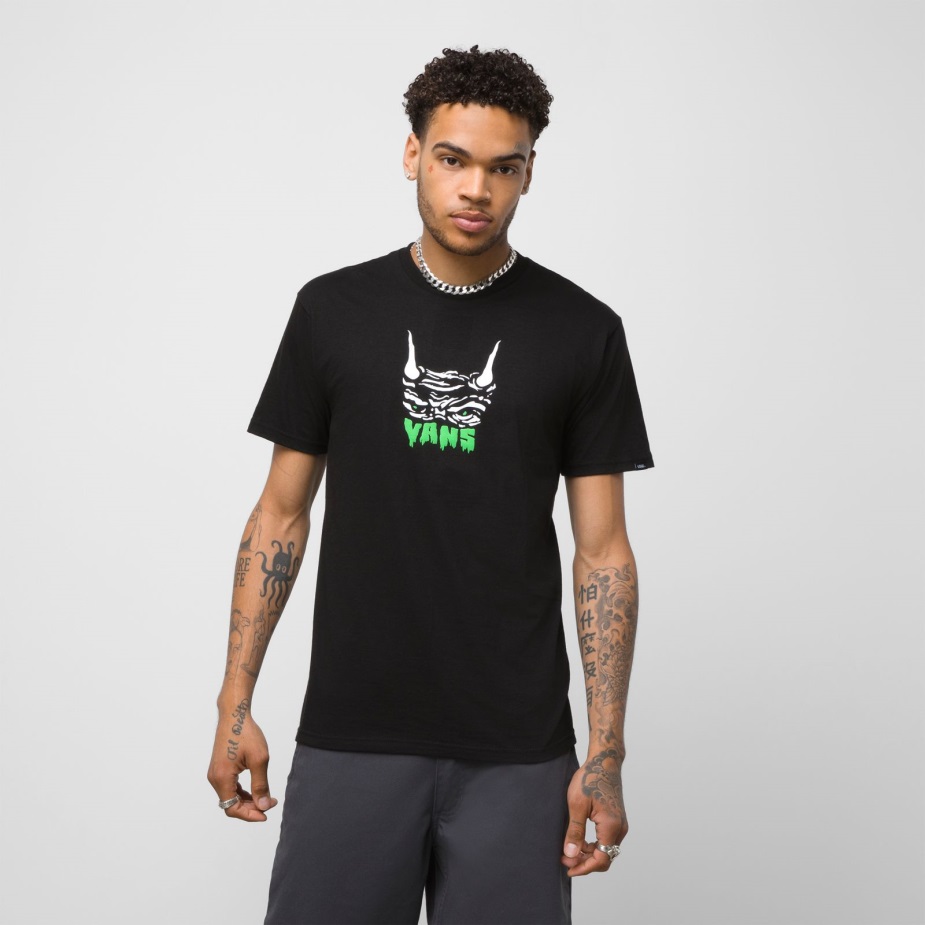 Vans Silent Curse T-shirt μαύρο