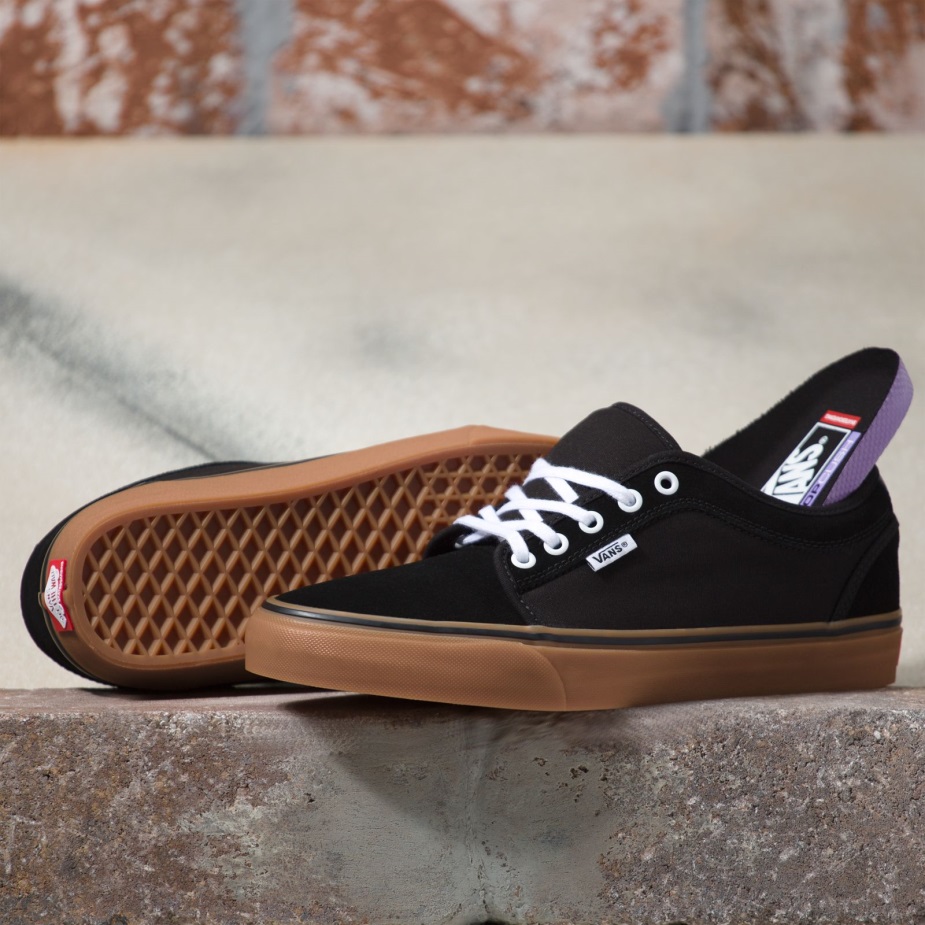 Vans Skate Chukka χαμηλή μαύρη-μαύρη-τσίχλα