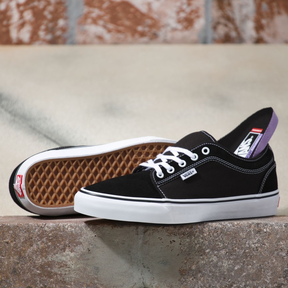 Vans Skate Chukka χαμηλό μαύρο-άσπρο