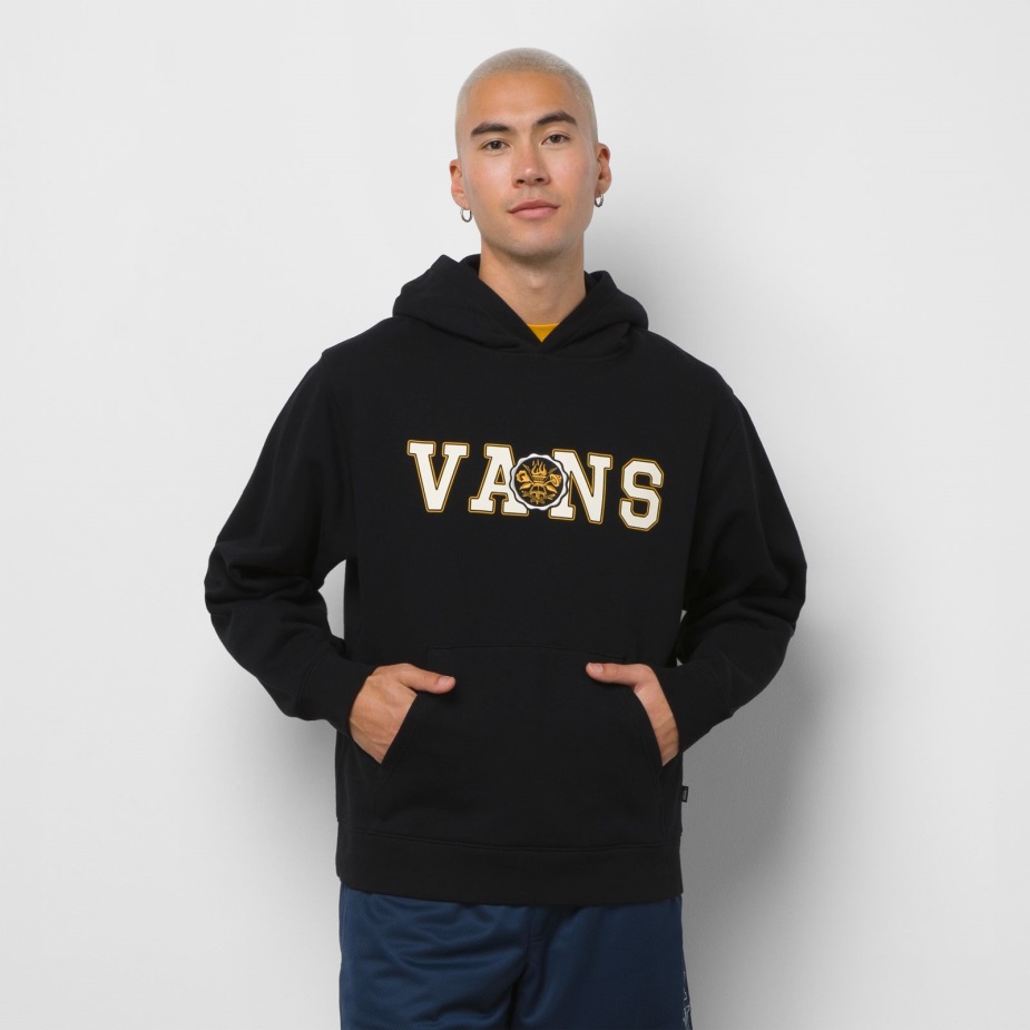 Vans Slack & Field State Champs Pullover μαύρο με κουκούλα