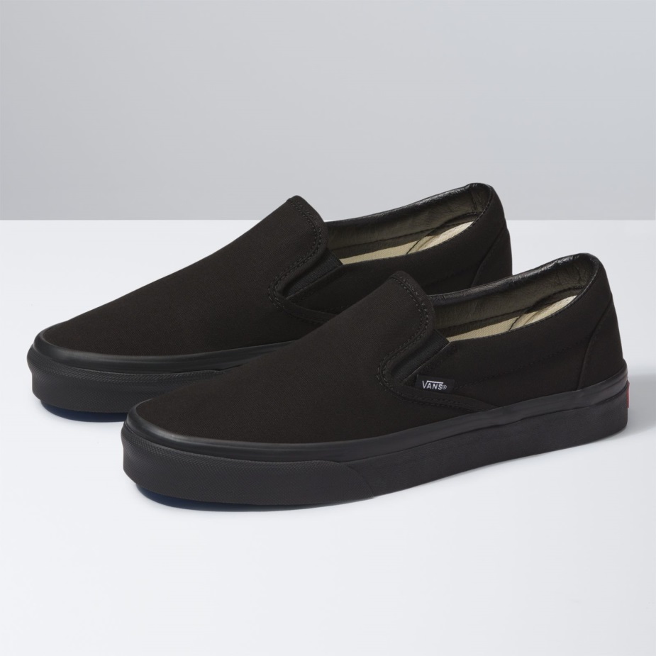 φορτηγά Slip-on μαύρο-μαύρο