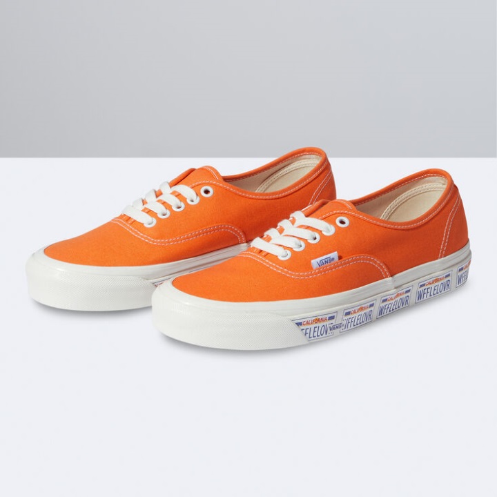 Vans Anaheim εργοστασιακό αυθεντικό πιάτο νεσεσέρ 44 Dx-πορτοκαλί τίγρη