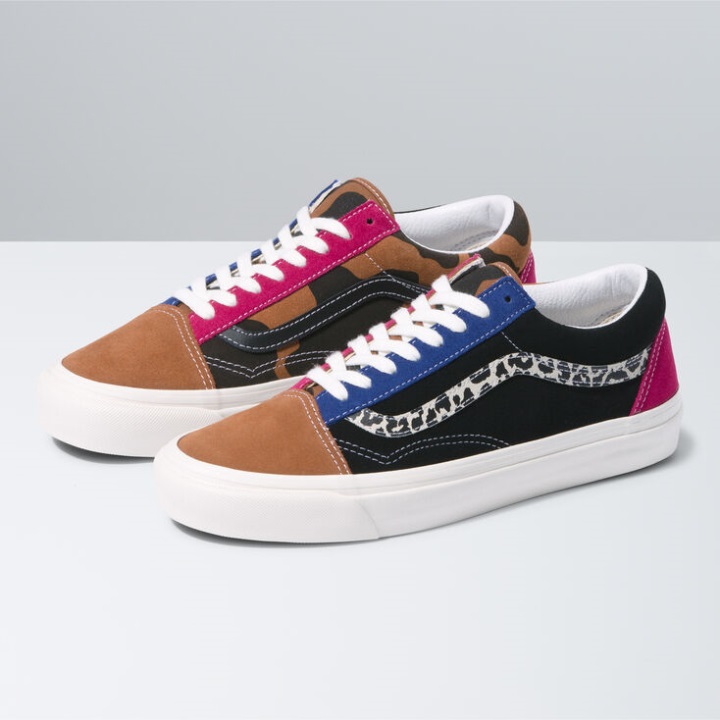 Vans Anaheim Factory Old Skool 36 Dx Animal Mix-μαύρο