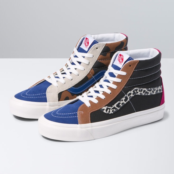 Vans Anaheim εργοστάσιο Sk8-hi 38 Dx Animal Mix-μαύρο