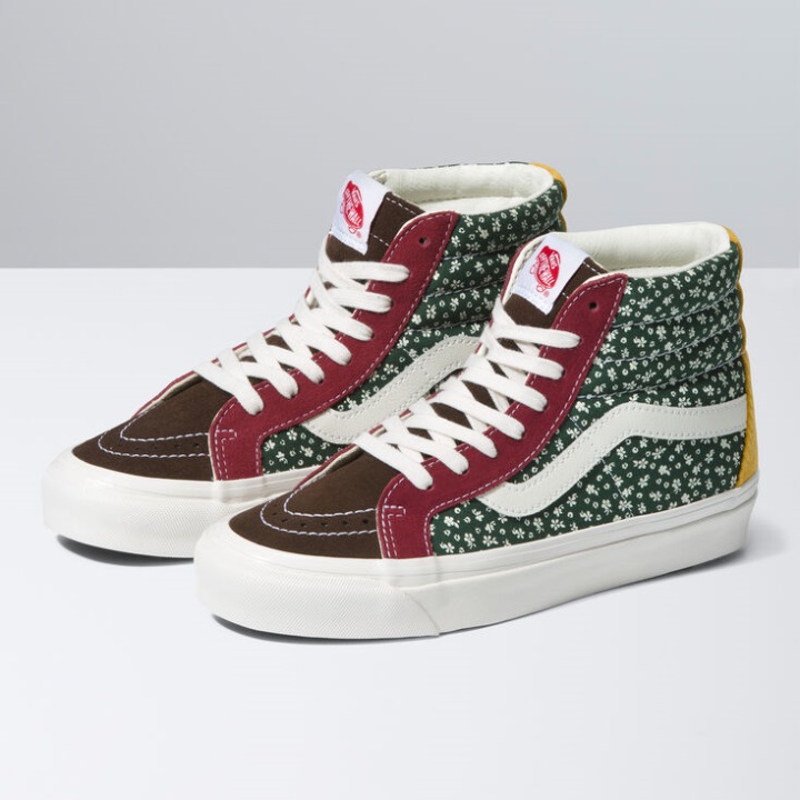 Vans Anaheim εργοστάσιο Sk8-hi 38 Dx Og κορδόνι-floral Multi