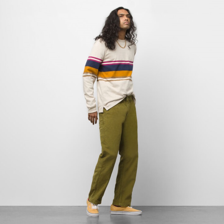 Vans αυθεντικό Chino κορδόνι χαλαρό παντελόνι αβοκάντο