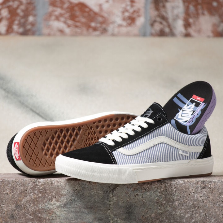 Vans Bmx Old Skool μαύρη-μπλε Pinstripe