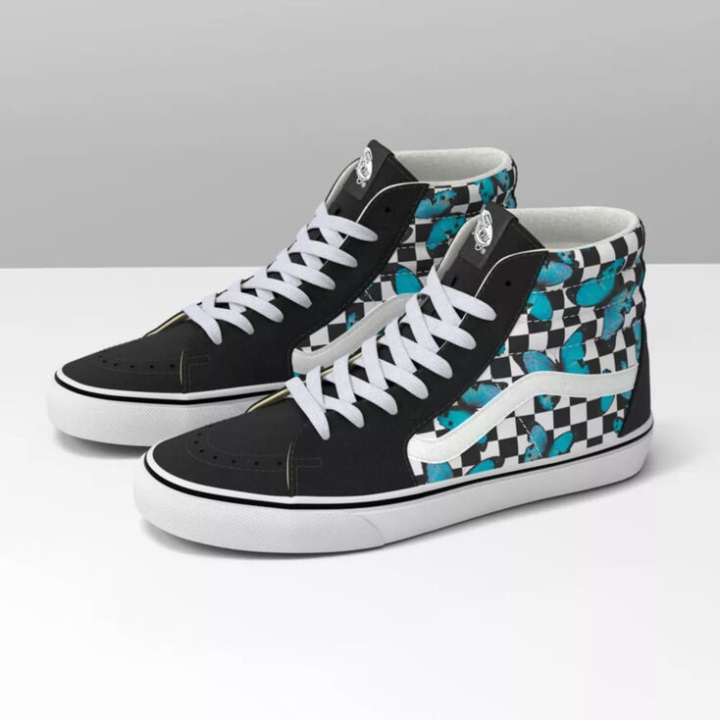 βαν πεταλούδα Sk8-hi αληθινό λευκό