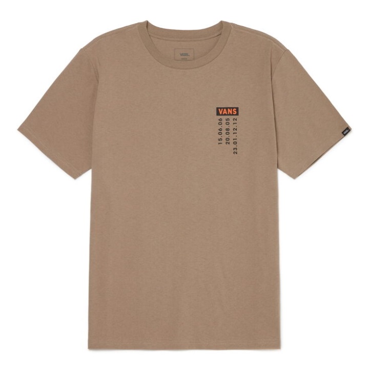 Vans Camper Sl λογότυπο κοντομάνικο μπλουζάκι Desert Taupe