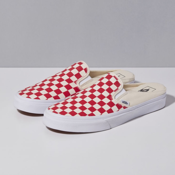 Vans Classic Slip-on Mule Racing κόκκινο-κλασικό λευκό
