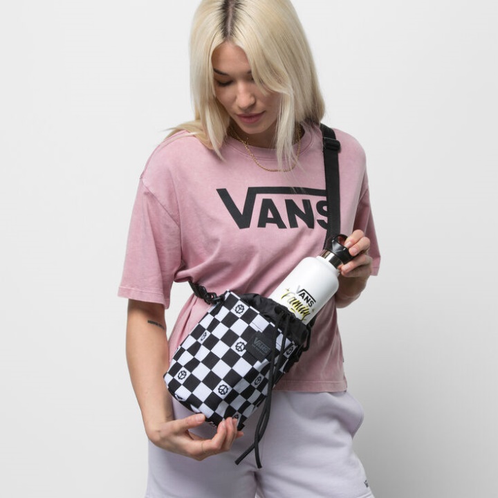 Vans Hydro Crossbody τσάντα μαύρο-άσπρο