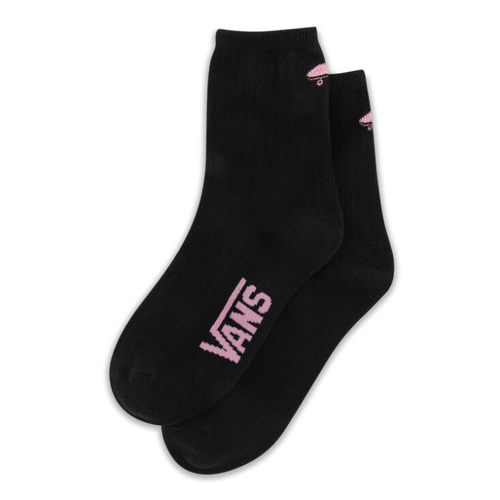 Vans Kickin It Crew Sock 6,5-10 1pk Black-lilas