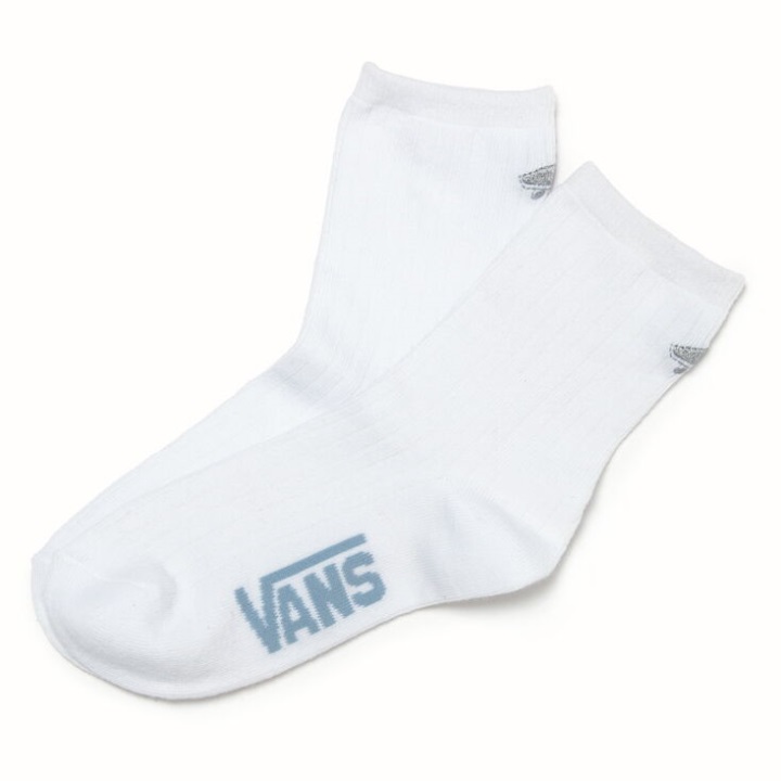 Vans Kickin It Crew Socks 6,5-10 1pk White-ashley Blue