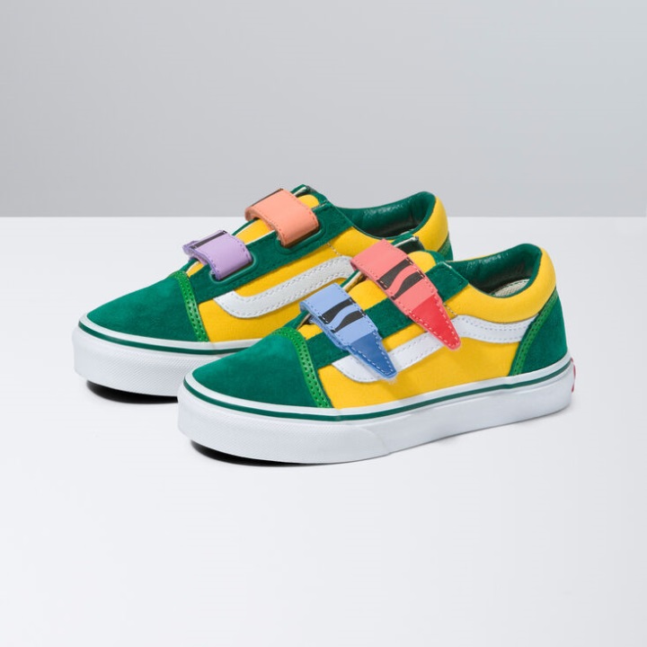Vans Kids Crayola Old Skool V Cr Out Of The Box