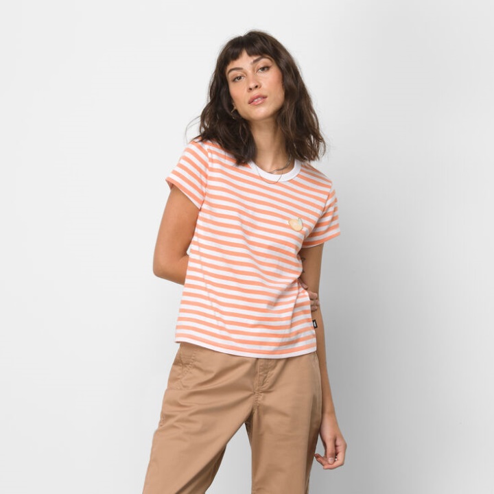 Vans Lizzie Armanto μίνι μπλουζάκι πεπόνι