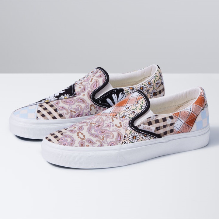 Vans Meadow Patchwork κλασικό Slip-on Multi-true λευκό