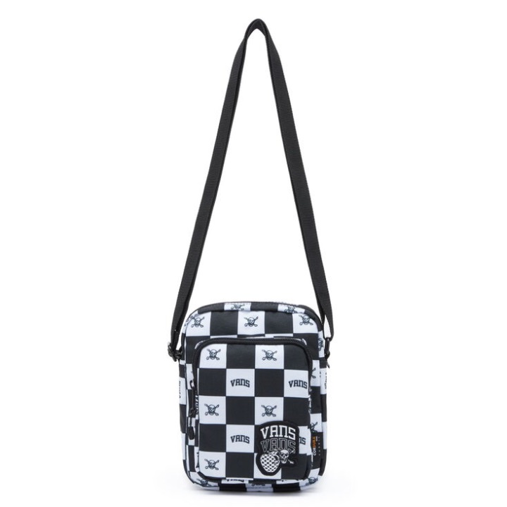 Vans νέο πανεπιστήμιο χιαστί μαύρο πούλι κρανίου