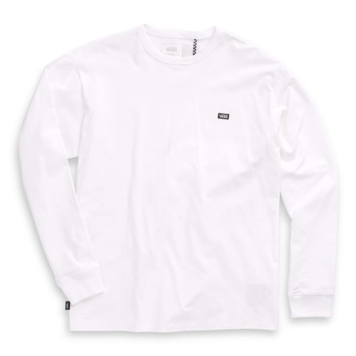 βαν από τον τοίχο Unisex κλασικό μακρυμάνικο μπλουζάκι λευκό