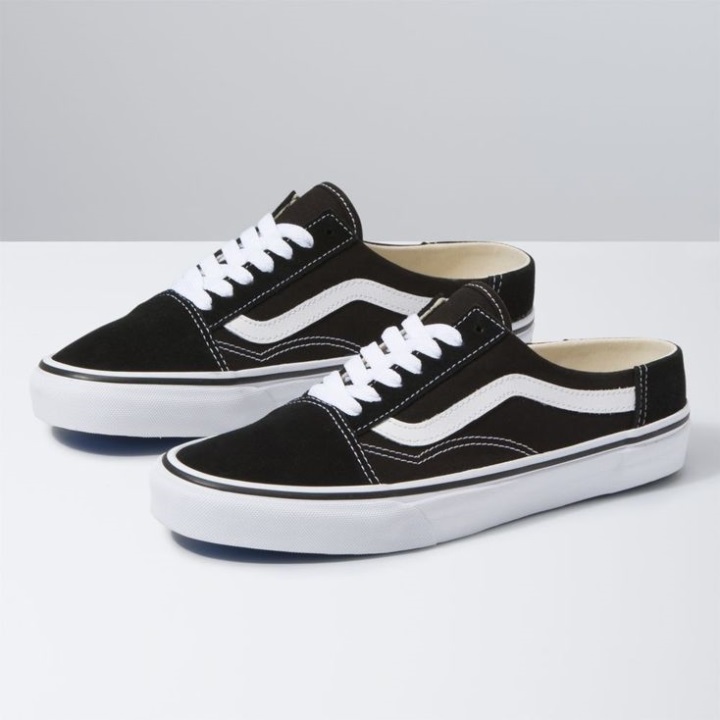 Vans Old Skool Mule μαύρο-αληθινό λευκό