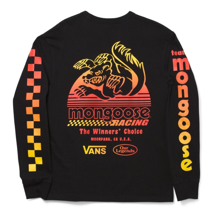 Vans μας Legends μακρυμάνικο μπλουζάκι μαύρο