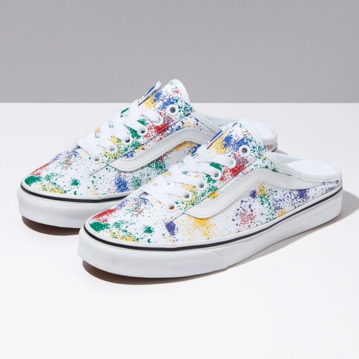 Vans Overspray Style 36 Mule White-true White