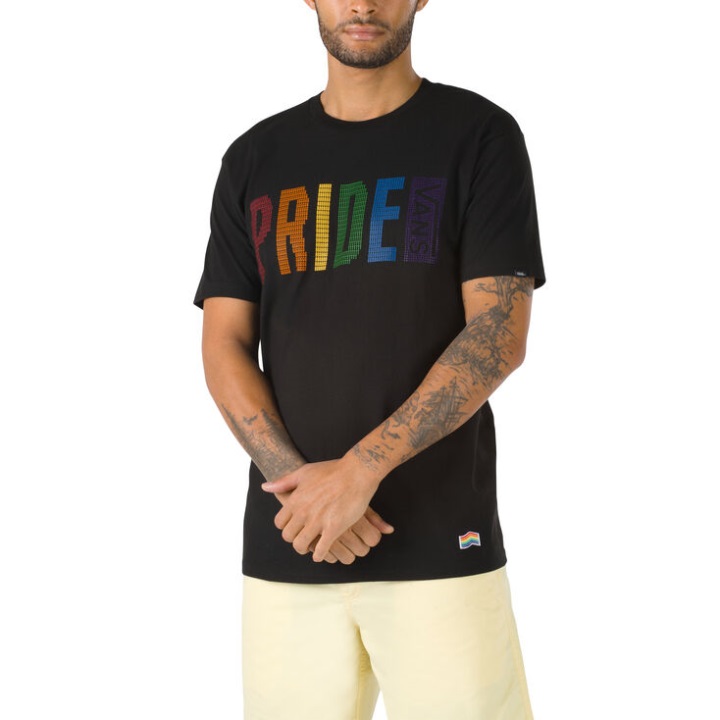Vans Pride μπλουζάκι μαύρο