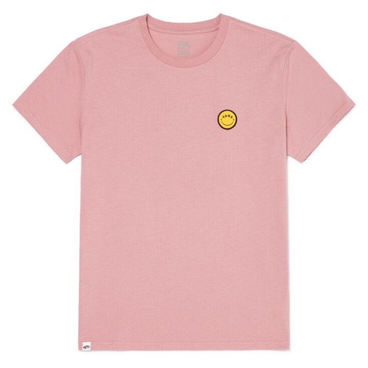 Vans ρετρό Groove χαμόγελο κοντομάνικο T-shirt Lilas