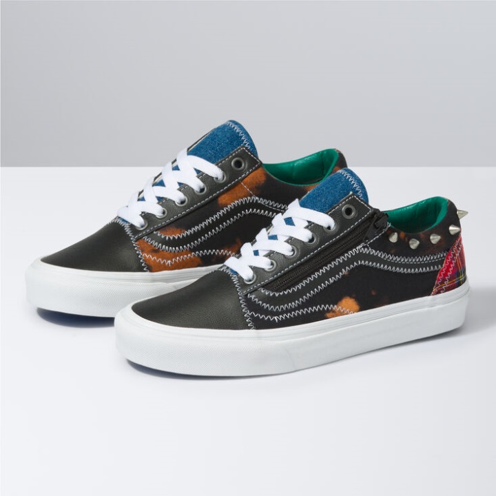 Vans Tartan Daze Old Skool φερμουάρ πολυόξινη βαφή