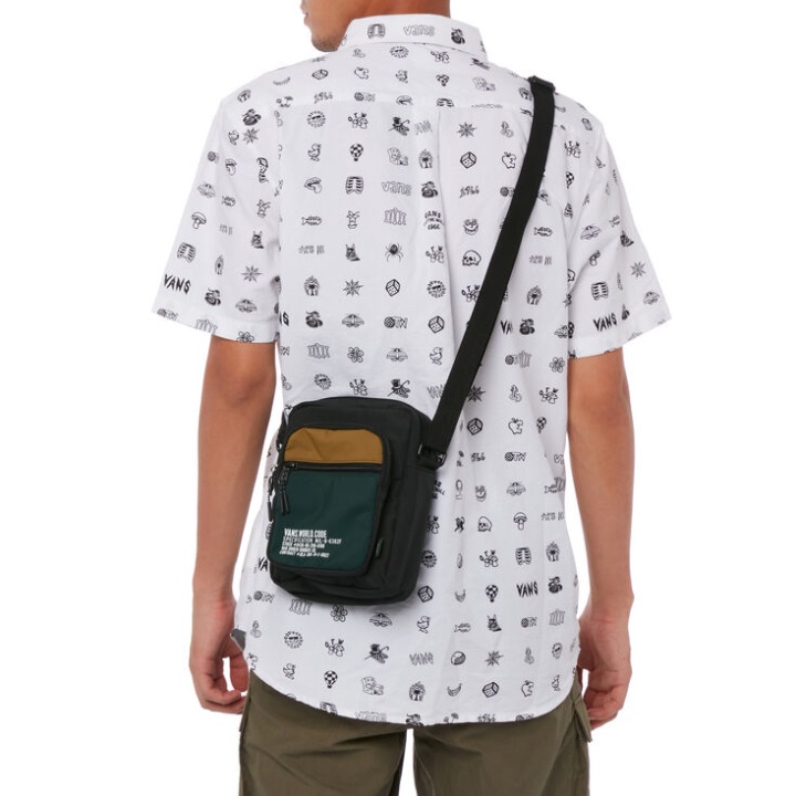 Vans World Code Cross Body τσάντα μαύρο