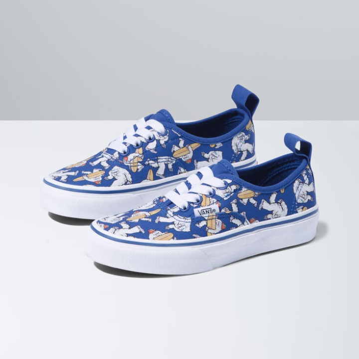 Vans Yeti Surf Kids αυθεντικές ελαστικές δαντέλες λιμόζ-αληθινό λευκό