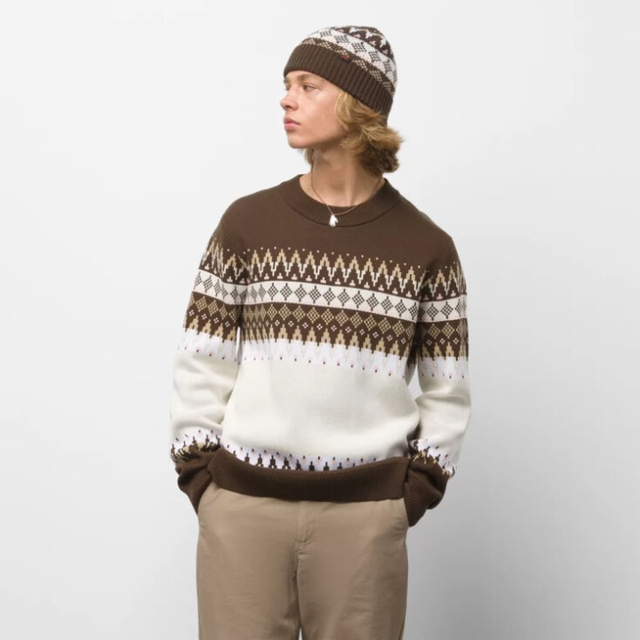 φορτηγά X Justin Henry πουλόβερ αντίκα λευκό