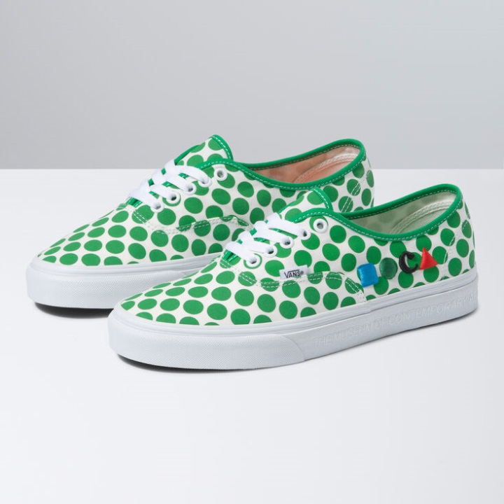 Vans X Moca αυθεντικό λογότυπο-πράσινο