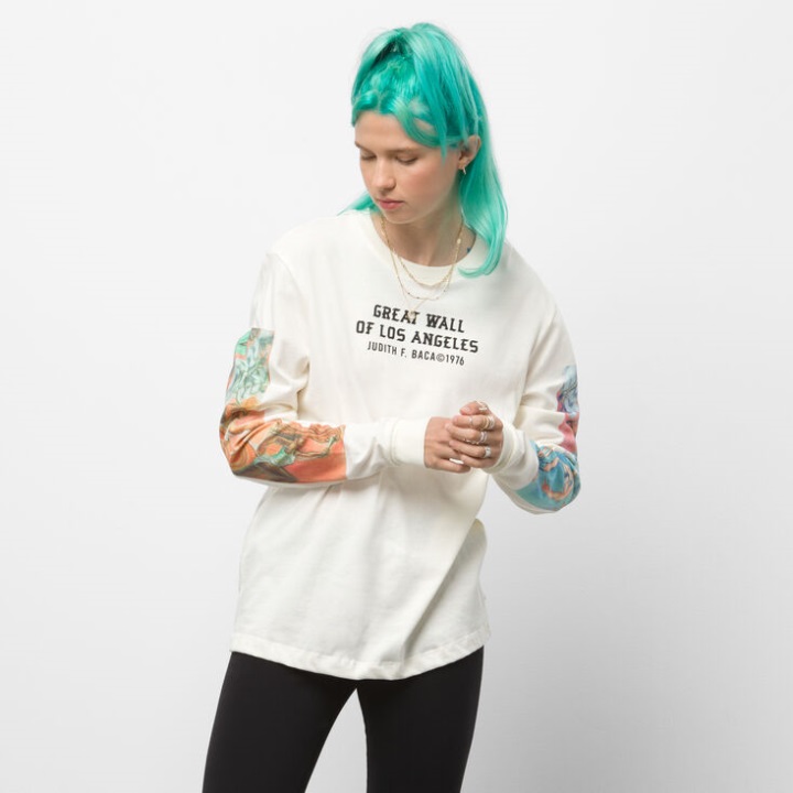 Vans X Moca Judy Baca μακρυμάνικο Boyfriend Tee Judy Baca