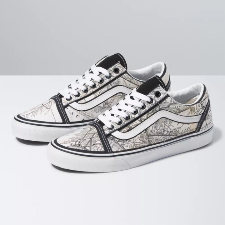 Vans X Moca Old Skool Frances Stark-χάρτες
