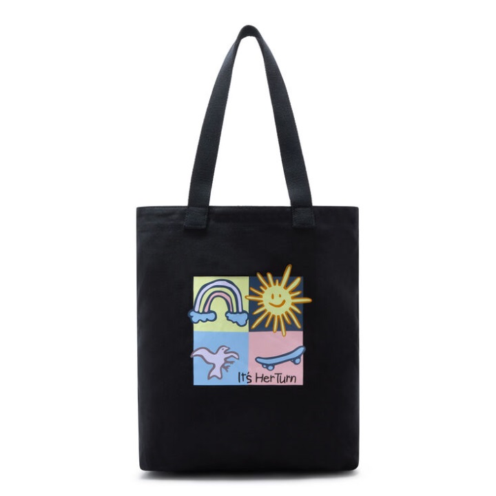 Vans X Skateistan Tote Bag μαύρη