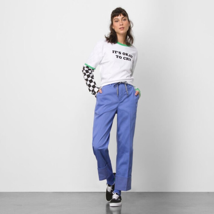 Vans X χτυπήστε αυθεντική μανσέτα Chino Baja Blue