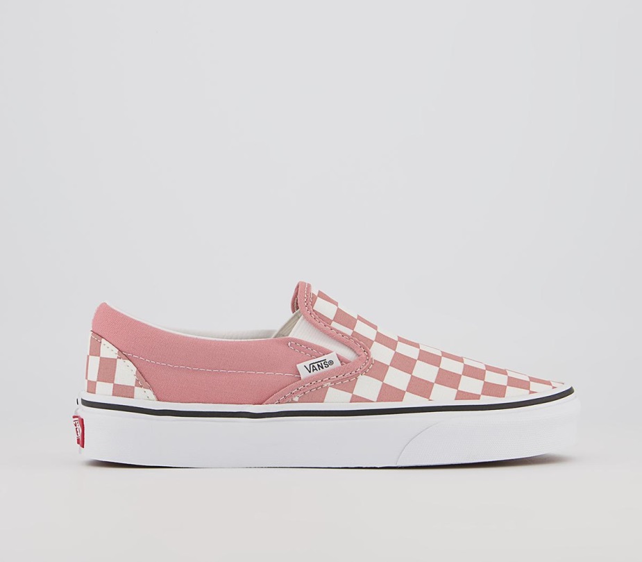 Vans Classic Slip On Trainers ροζέτα λευκό