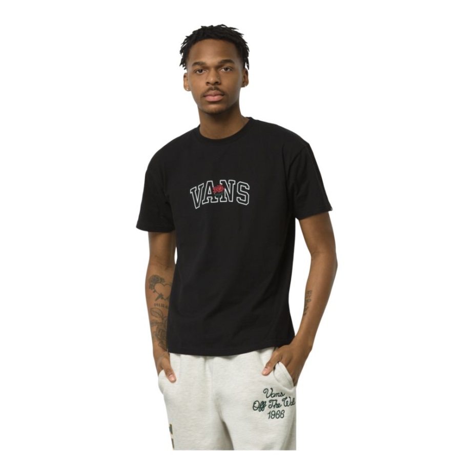 ανδρικό μπλουζάκι Vans 66 Champs μαύρο