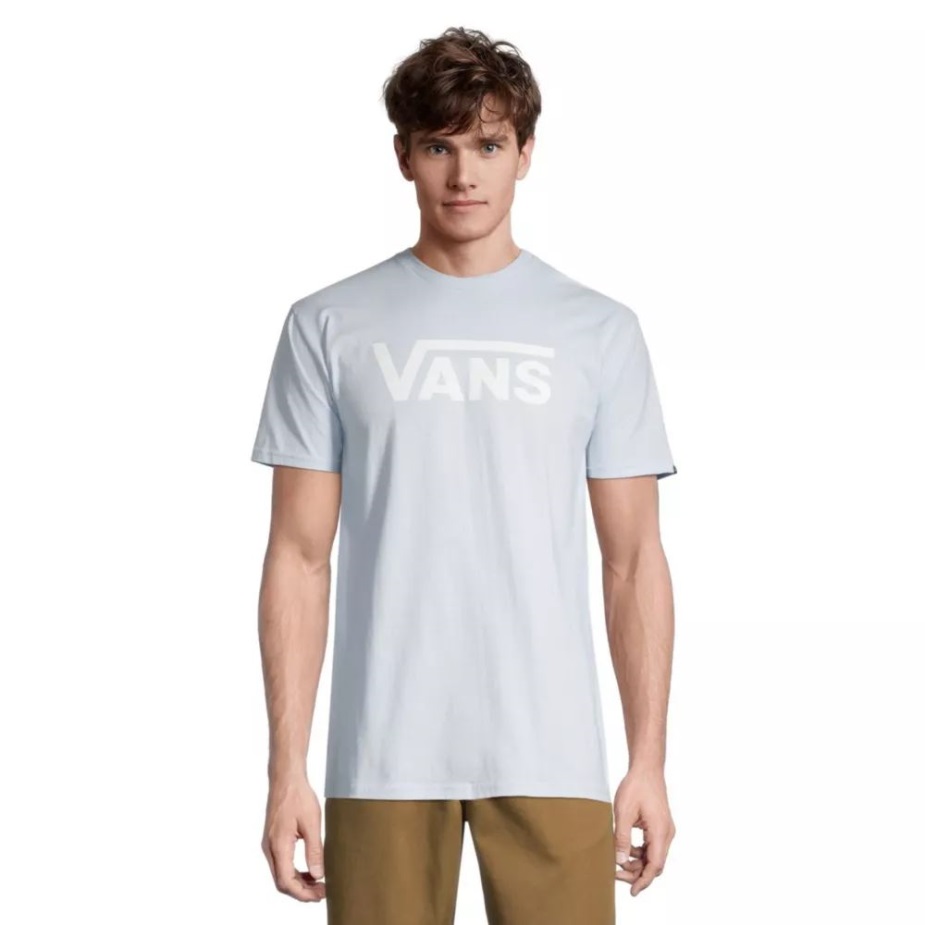 Vans κλασικό μπλουζάκι ανδρικό μπλουζάκι με κοντομάνικο λαιμόκοψη βαμβακερό γραφικό μπαλάντα