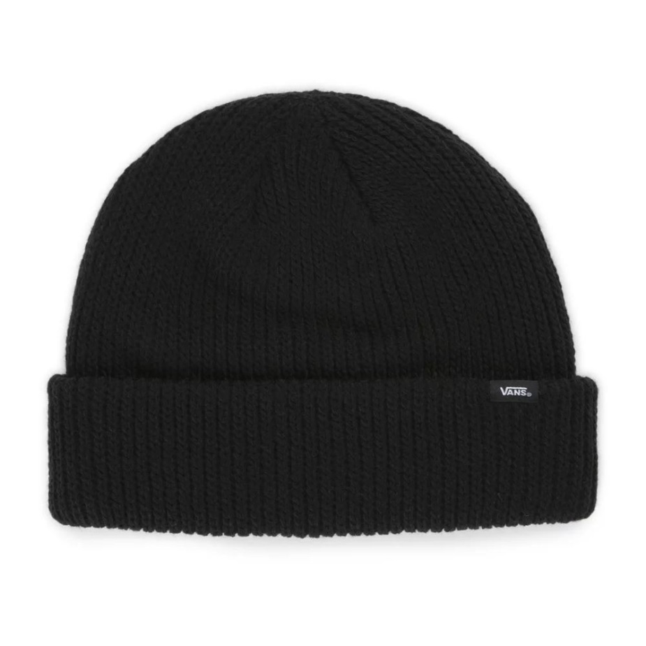Vans ανδρικά βασικά βασικά Beanie - μαύρο ρείκι γκρι