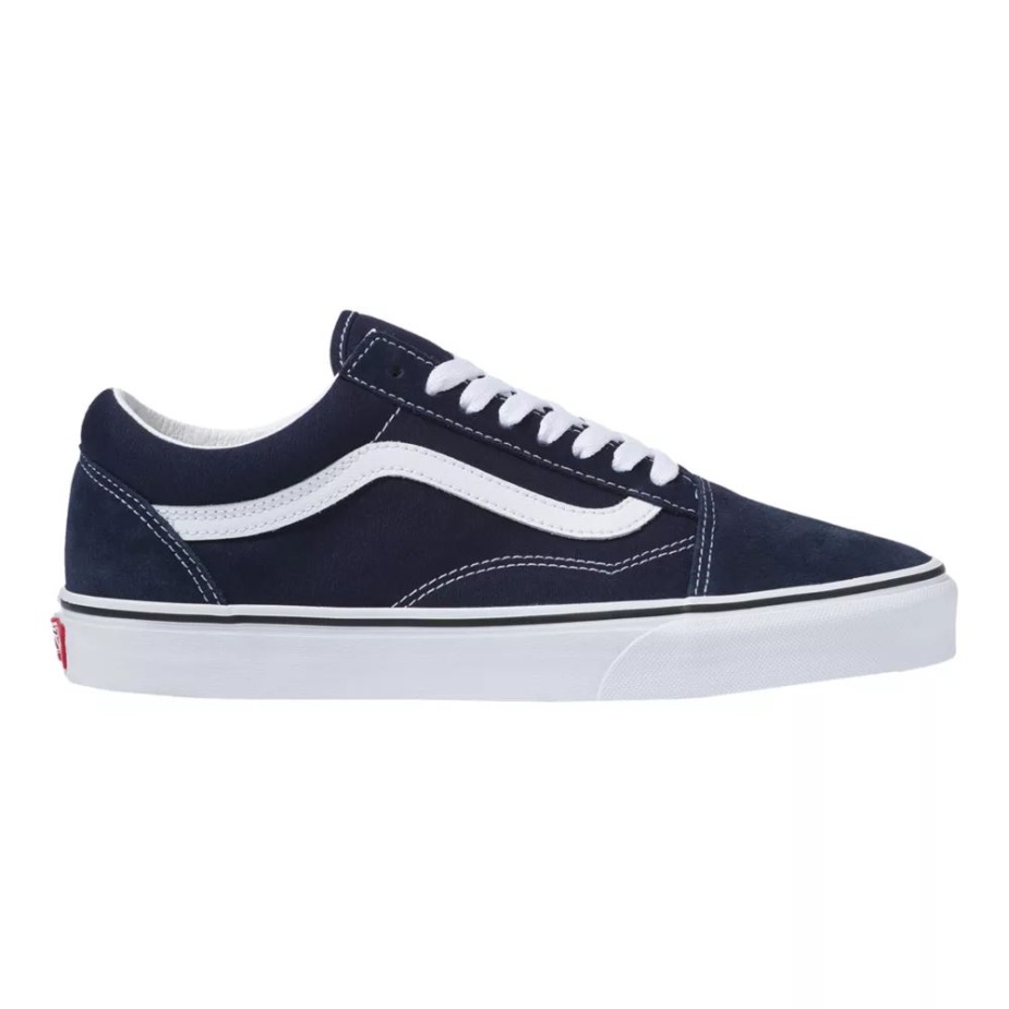 βαν ανδρικά παλιά παπούτσια για Skate Sneakers Low Top Slip σε αναπνεύσιμο παριζιάνικο νυχτερινό λευκό