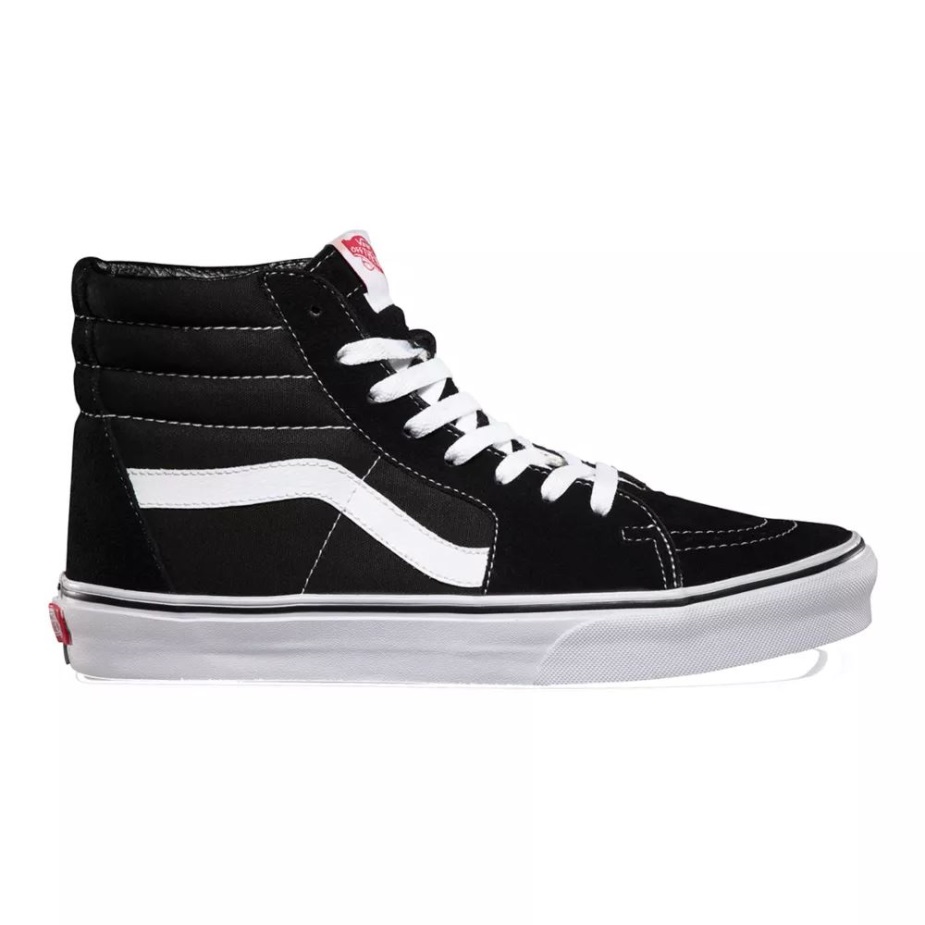 Vans ανδρικά παπούτσια Sk8 Skate Sneakers ψηλό τοπ μαύρο