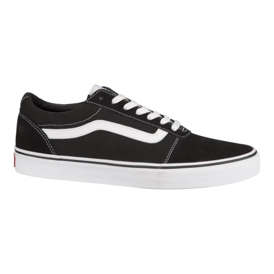 Vans ανδρικά παπούτσια για Skate Sneakers Sneakers με χαμηλό τοπ καστόρι καμβάς μαύρο-άσπρο