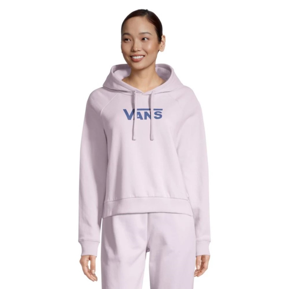φορτηγά γυναικεία Flying V Boxy Hoodie ομίχλη λεβάντας