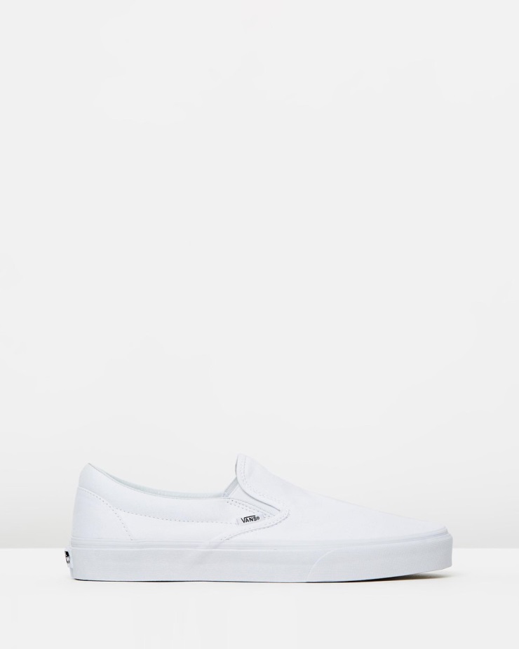 Vans Classic Slip-on - Unisex αληθινό λευκό
