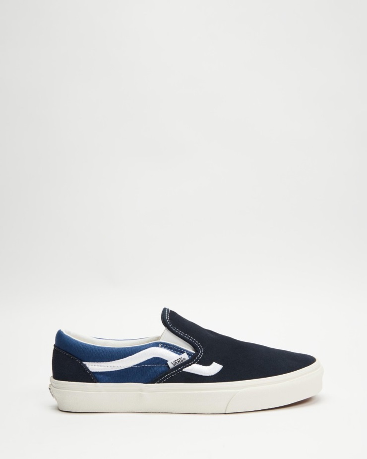 Vans Classic Slip-on Sidestripe - Unisex Navy