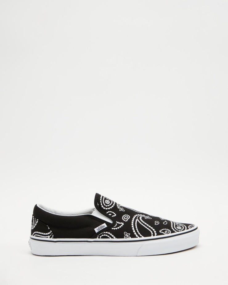 Vans Classic Slip-on - Unisex μαύρο-αληθινό λευκό