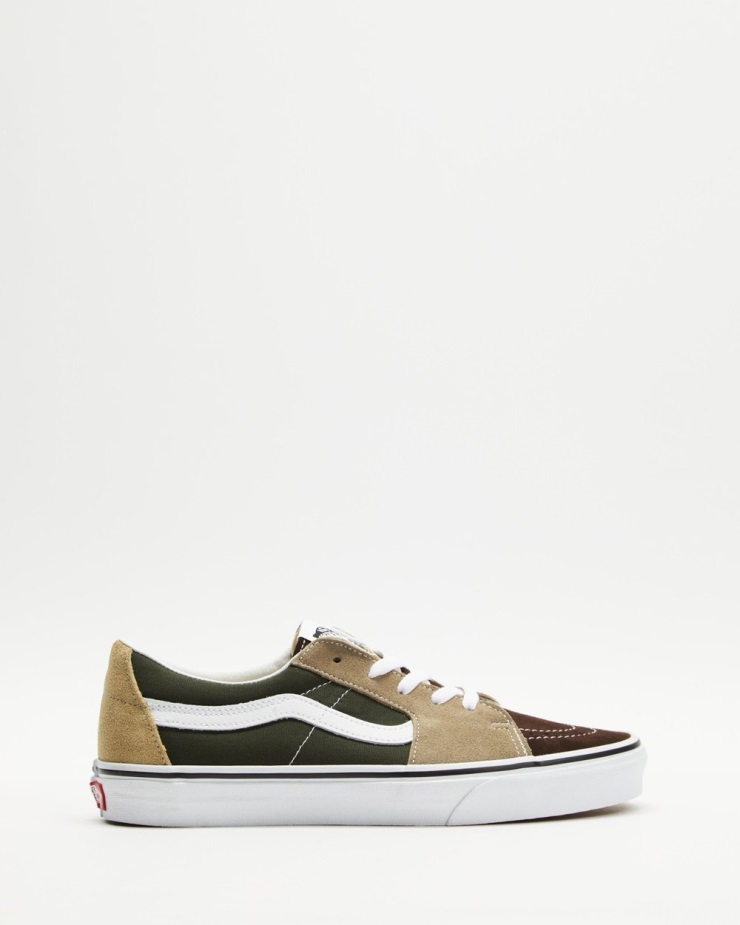 Vans Sk8-low Color Block - Unisex Demitasse-true White