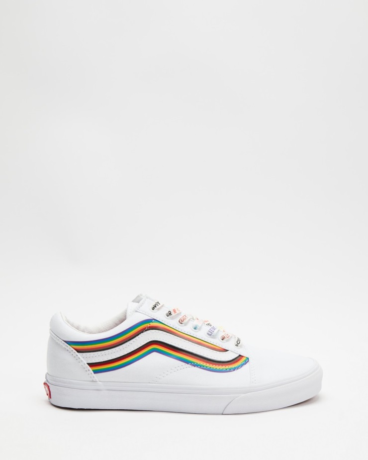 Vans Old Skool - Unisex Pride λευκό-αληθινό λευκό